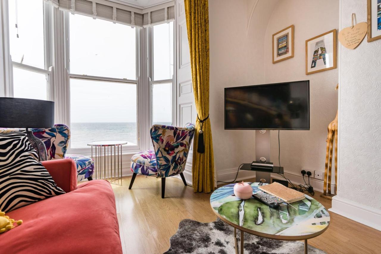 Sea View Ar Lan Y Mor Luxury Apartment Aberystwyth Exteriér fotografie