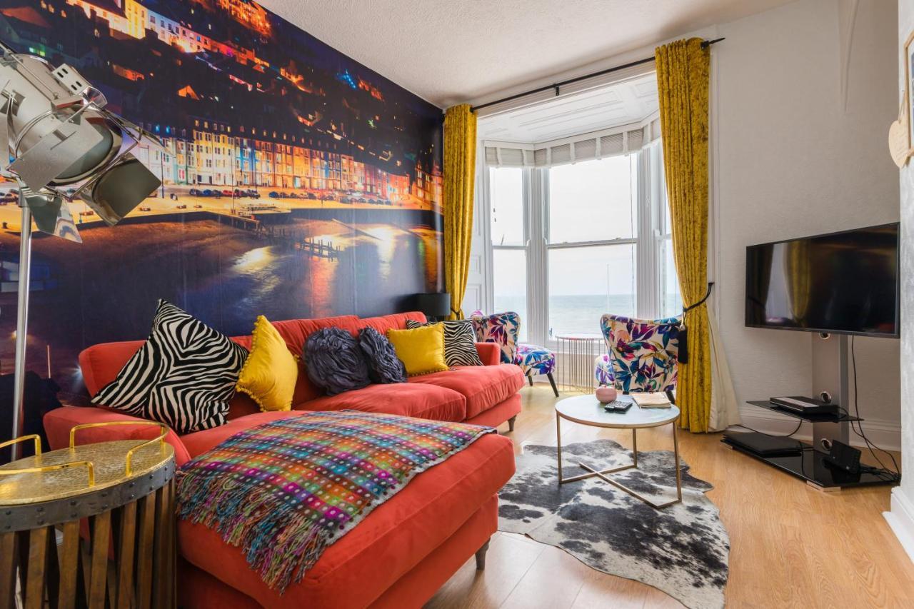 Sea View Ar Lan Y Mor Luxury Apartment Aberystwyth Exteriér fotografie