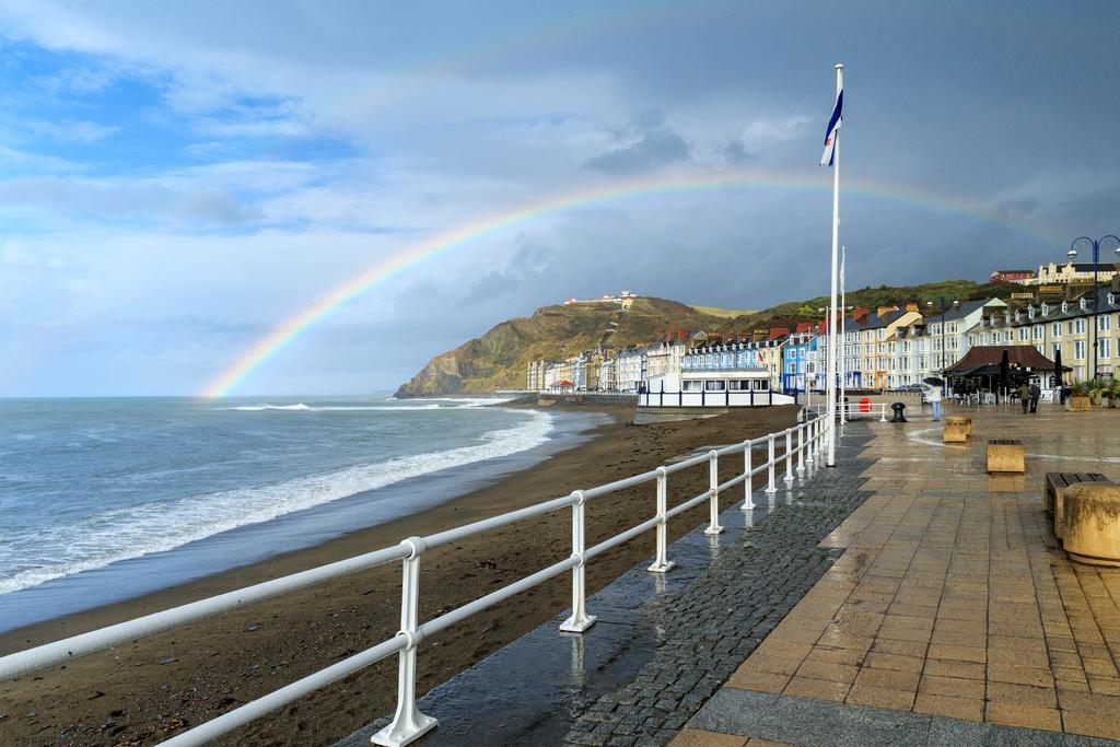 Sea View Ar Lan Y Mor Luxury Apartment Aberystwyth Exteriér fotografie